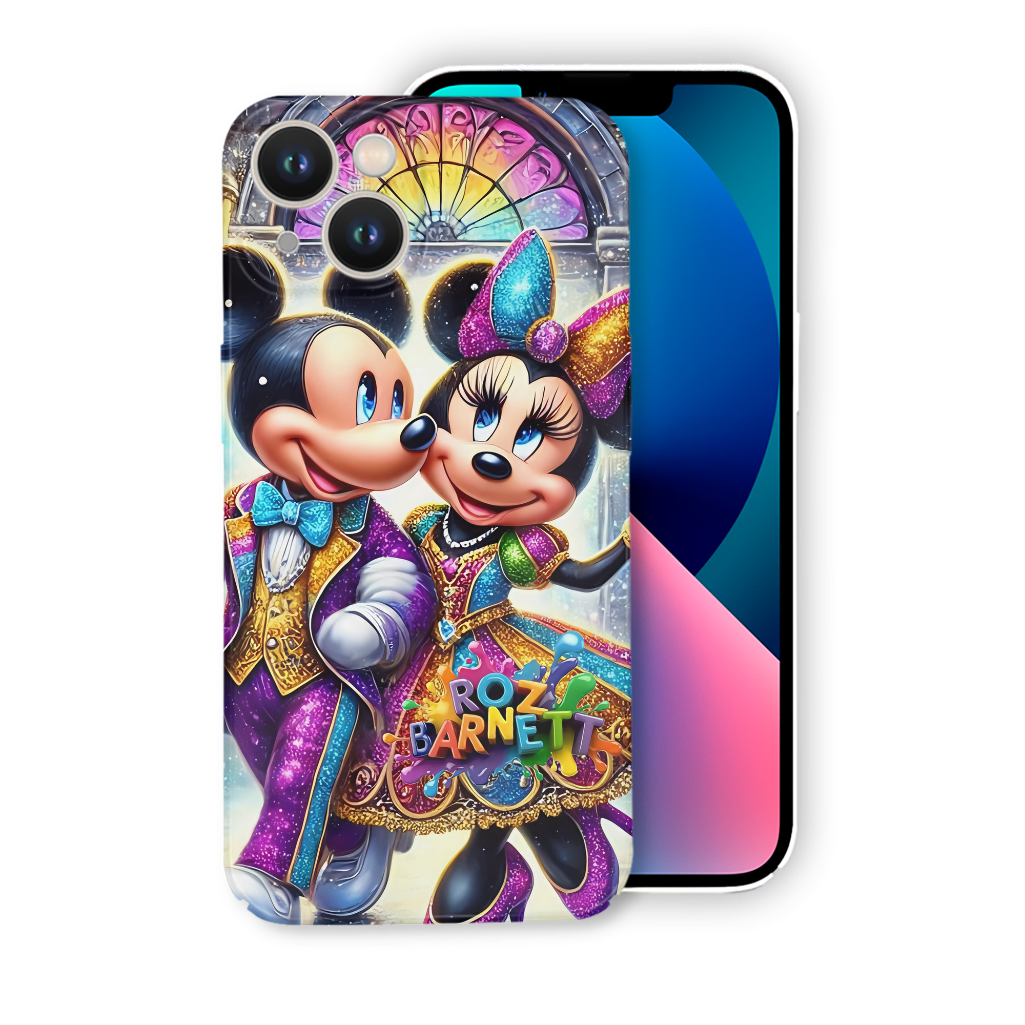 （画像用） ミッキーマウス Mickey Mouse 【iPhone 14シリーズ対応】ハードケース